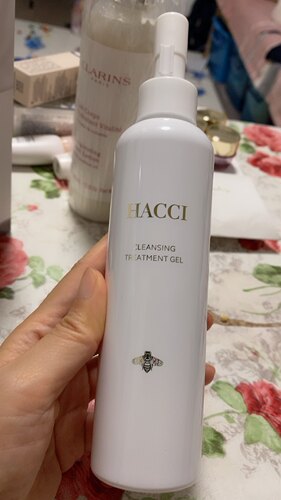 hacci新款黄金卸妆蜜 190ml 金色啫喱