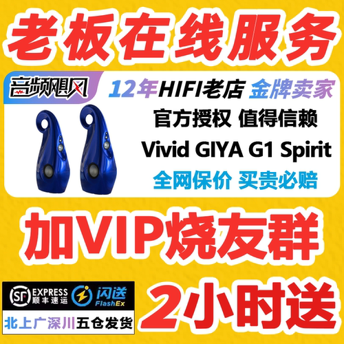 Vivid Audio GIYA G1 Spirit G1S旗舰高端发烧HiFi落地音箱音响