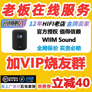 流媒体无线HiFi音箱智能蓝牙音响立体声Wi Sound 美国WIIM