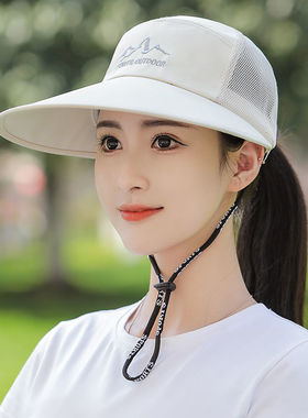 夏季加大加宽帽檐遮阳帽