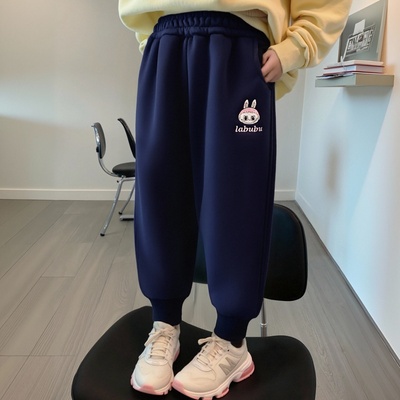 2025年新款加绒加厚卫裤YF1166