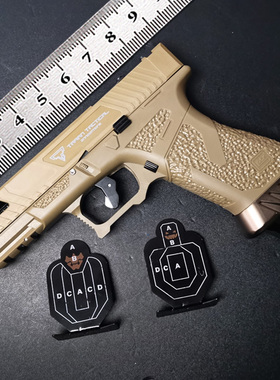 金伯g34tti格洛克竞技版玩具枪成人合金属手小抢男孩软弹枪全行程