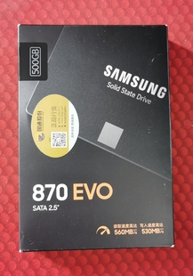 Windows10系统 Samsung 500G固态–可预装 870EVO 即插即用 三星