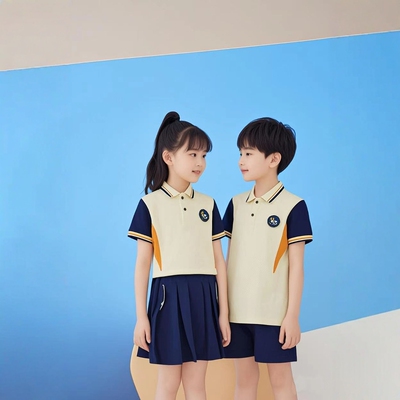 儿童运动套装夏季新款幼儿园定制
