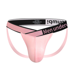 Men underwear pump!男丁字内裤V腰双丁莫代尔性感低腰潮运动青年