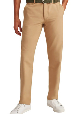 BONOBOS涤纶弹力速干透气合体修身直筒裤高尔夫球裤休闲裤男长裤