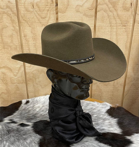 羊毛毡帽stetson大檐西部牛仔帽