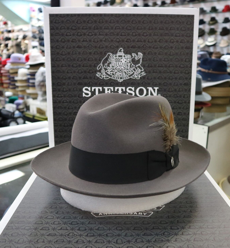 毡帽stetson牛仔帽礼帽大檐帽