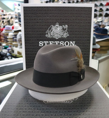 毡帽stetson牛仔帽礼帽大檐帽