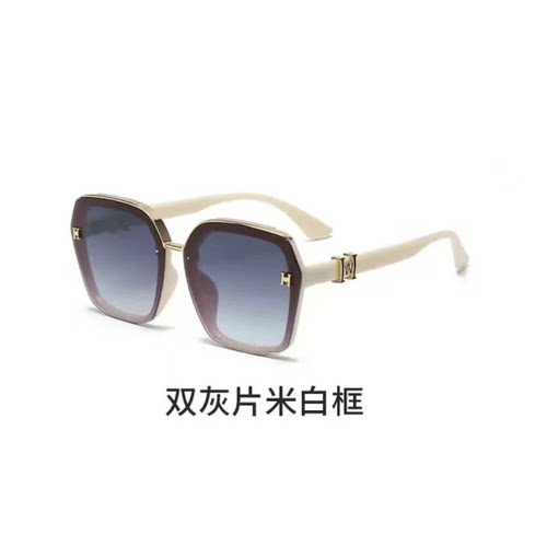 H字母多边形时尚欧美简约潮流太阳镜户外派对防紫外线墨镜M01
