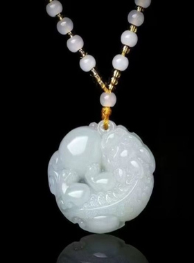 国风貔貅吊坠男女款毛衣链ZD0173