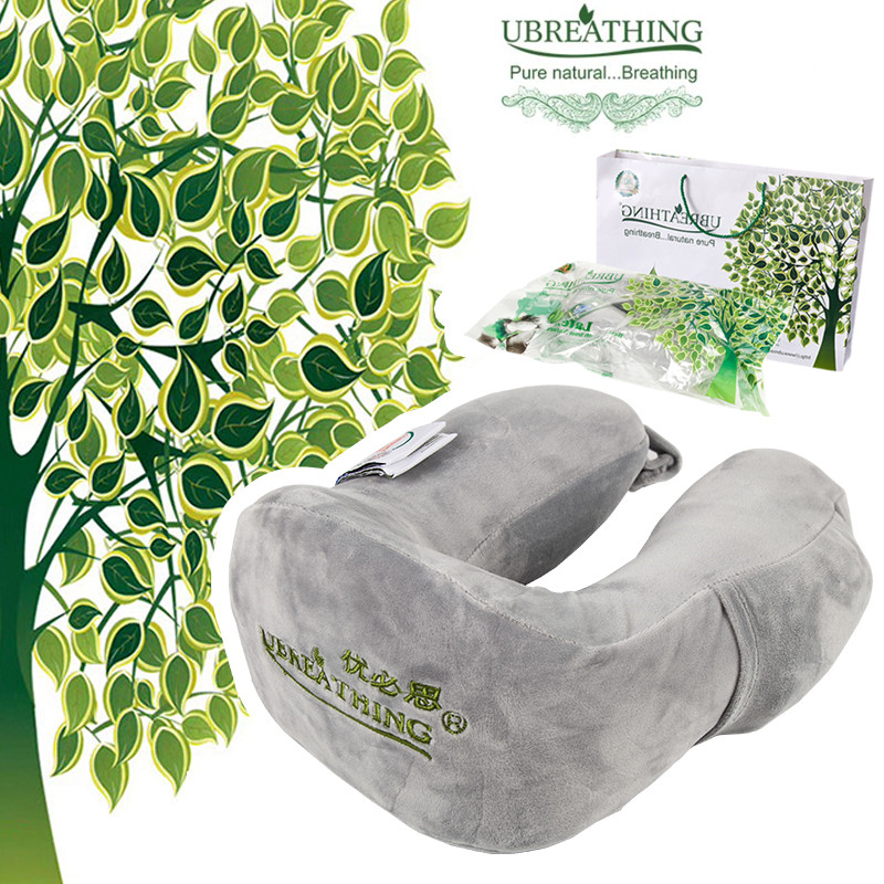 u型枕乳胶泰国优必思天然脖子旅行午睡便携飞机护颈椎孕妇护颈枕