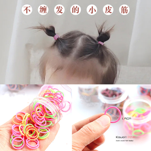 非一次性婴儿头绳女童皮筋不伤发儿童皮圈女宝宝头绳扎啾啾小发圈