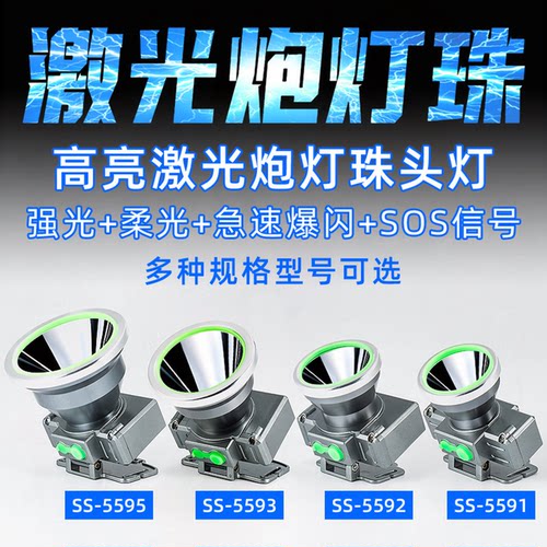 速森低能耗LED头灯轻量户外夜钓