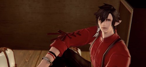 【珈蓝】ff14捏脸 最终幻想14数据 男精脸型数据 b站男精