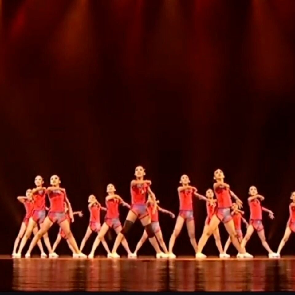 向你们学习儿童演出服装表演服装第十一届小荷风采中国风舞台装