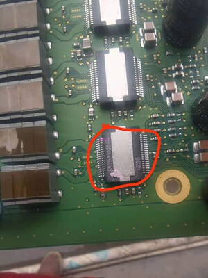 tdf8599ath/n2林肯易损功放板