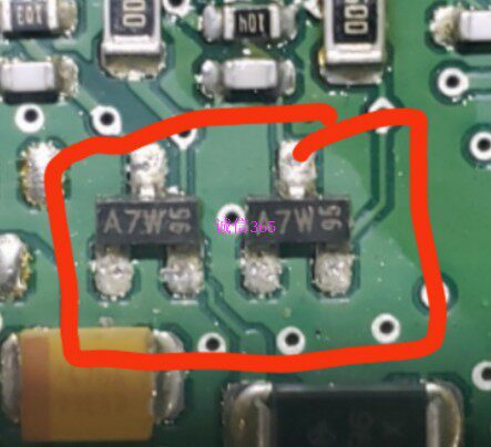 A7W A7t A7s吉利EV450新能源充电机汽车电脑开关二极管SOT23-3脚