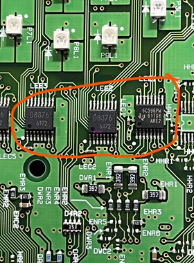 D8376 HCT04A 6C596PW 汽车仪表LED显示屏驱动长城腾翼C30仪芯片