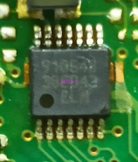 91054B 宝马电脑板通讯IC芯片IC模块 TSSOP14脚 进口现货直拍
