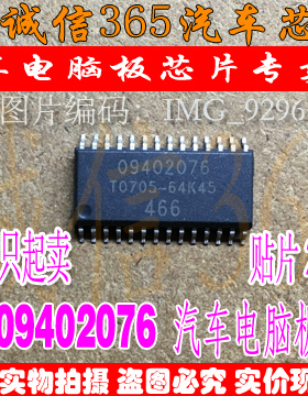 09402076  德尔福汽车电脑板易损芯片IC 可直拍