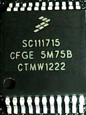 SC111715CFGE 5M75B QFP44 别克君越玻璃升降机易损IC芯片IC模块