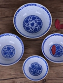 景德镇青花瓷碗单碗 汤碗面碗 防烫饭碗 5英寸6英寸8英寸 家用中式