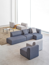 北欧日式 nor自由组合沙发 布艺设计师方块沙发 flower coconordic