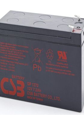 CSB蓄电池GP1272F2 HR1234WF2 12360 12460 12V7.2Ah9 APC主机UPS