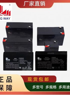 LONGWAY龙威电瓶3FM/6FM4.5/6V4.5a12v7Ah9a12a14AhUPS电源蓄电池