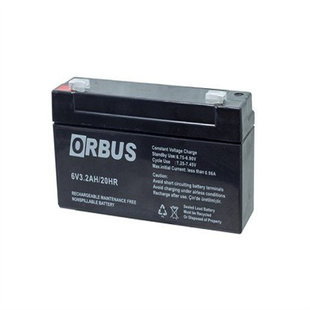 ORBUS 20HR免维护可充电铅酸蓄电池 6V3.2AH
