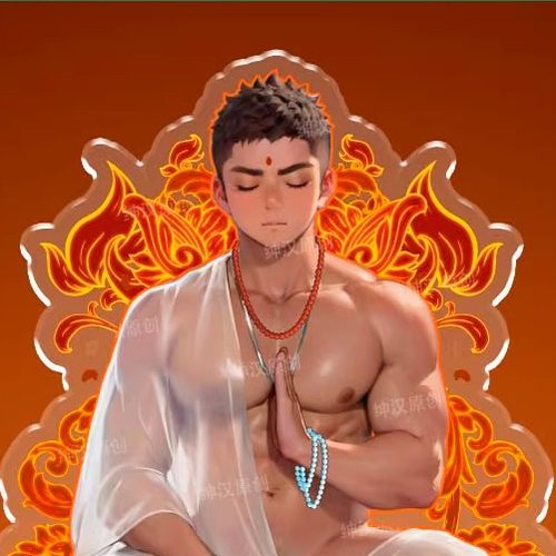 6月新款裸男大体育生脂包肌壮彩虹基友肌肉男搞怪人形立牌鼠标垫