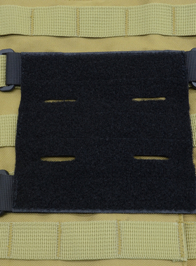 魔术贴士气章底座战术背心背包机能转换Molle系统配件臂章大号