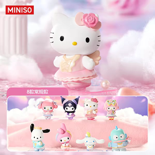 【确认款】MINISO名创优品Sanrio characters芭蕾手办盲盒礼物女