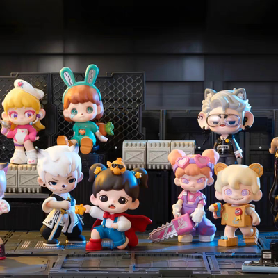 TNT SPACE正品特攻队系列盲盒Zoraa dora全明星1 一代特工队潮玩