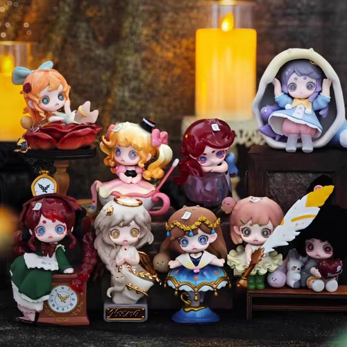 正品 幽灵Keeno二代神秘宝物系列盲盒女孩礼物新款潮玩摆件公仔