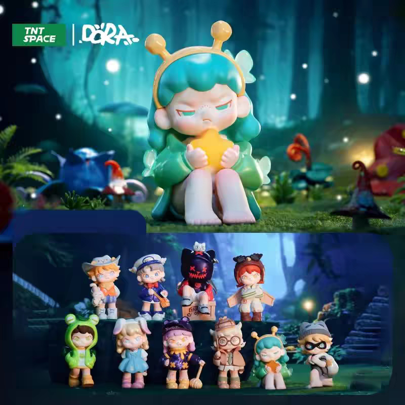 【确认款】正品TNTSPACE DORA大表姐三代丛林法则系列盲盒手办
