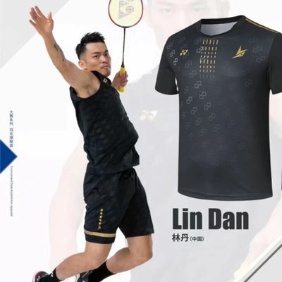 速干大赛服羽毛球服印字球衣