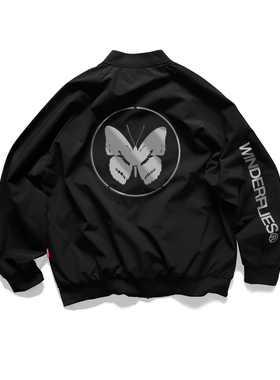 WINDERFLIES 25AW/简约飞行夹克外套休闲百搭上衣