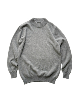 WINDERFLIES 25AW/极简半高领羊毛衣男休闲套头百搭针织衫上衣