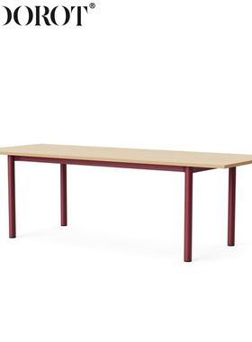 SEDOROT/北欧极简创意设计样板间餐厅实木餐桌ANNEX长方形桌子