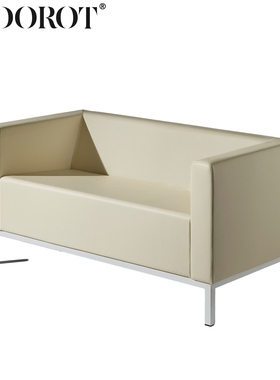 SEDOROT/北欧经典设计样板间客厅单人沙发椅Polo sofa皮艺沙发