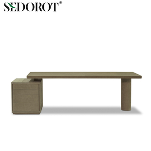 SEDOROT/北欧VERBA VOLANT SLIM LEATHER/马鞭草轻薄皮革办公桌