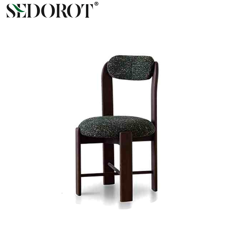 高级感白蜡木靠背休闲椅