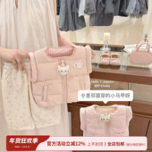 双面穿 咸柠七 秋冬儿童保暖棉马甲女童宝宝可爱坎肩背心外套