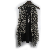 夏季 防晒衫 雪纺长款 背心马夹马甲披肩开衫 女 外搭无袖 买2送1