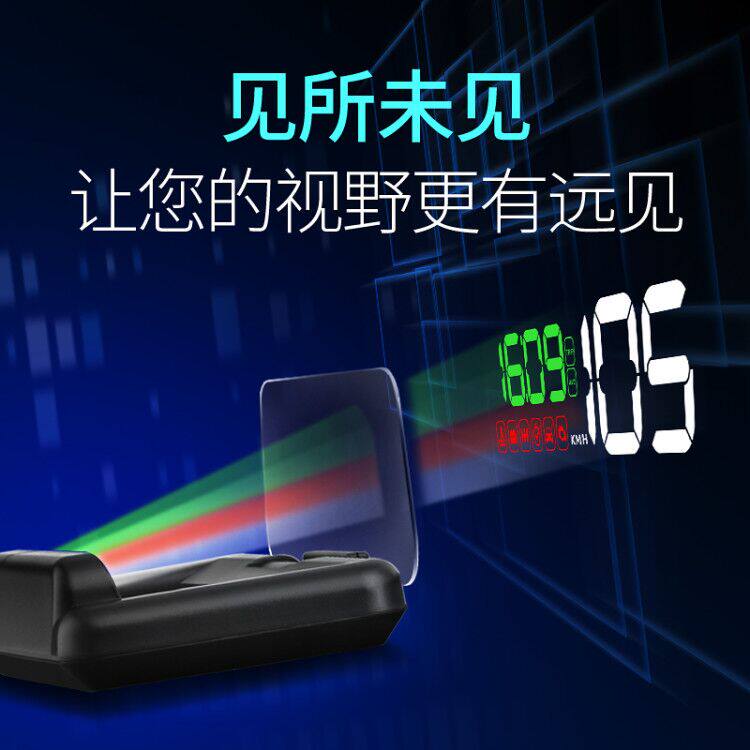 适用本田CRV奥德赛思域雅阁XRVURV冠道凌派飞度车载抬头显示器HUD