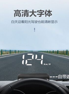 适用丰田RAV4荣放卡罗拉锐放凯美瑞亚洲龙威兰达obd抬头显示器HUD