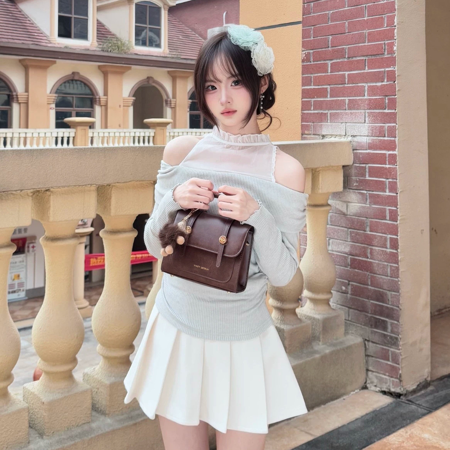 真皮女包单肩小方包女斜挎包淑女风轻奢高端百搭手提包2026夏新款