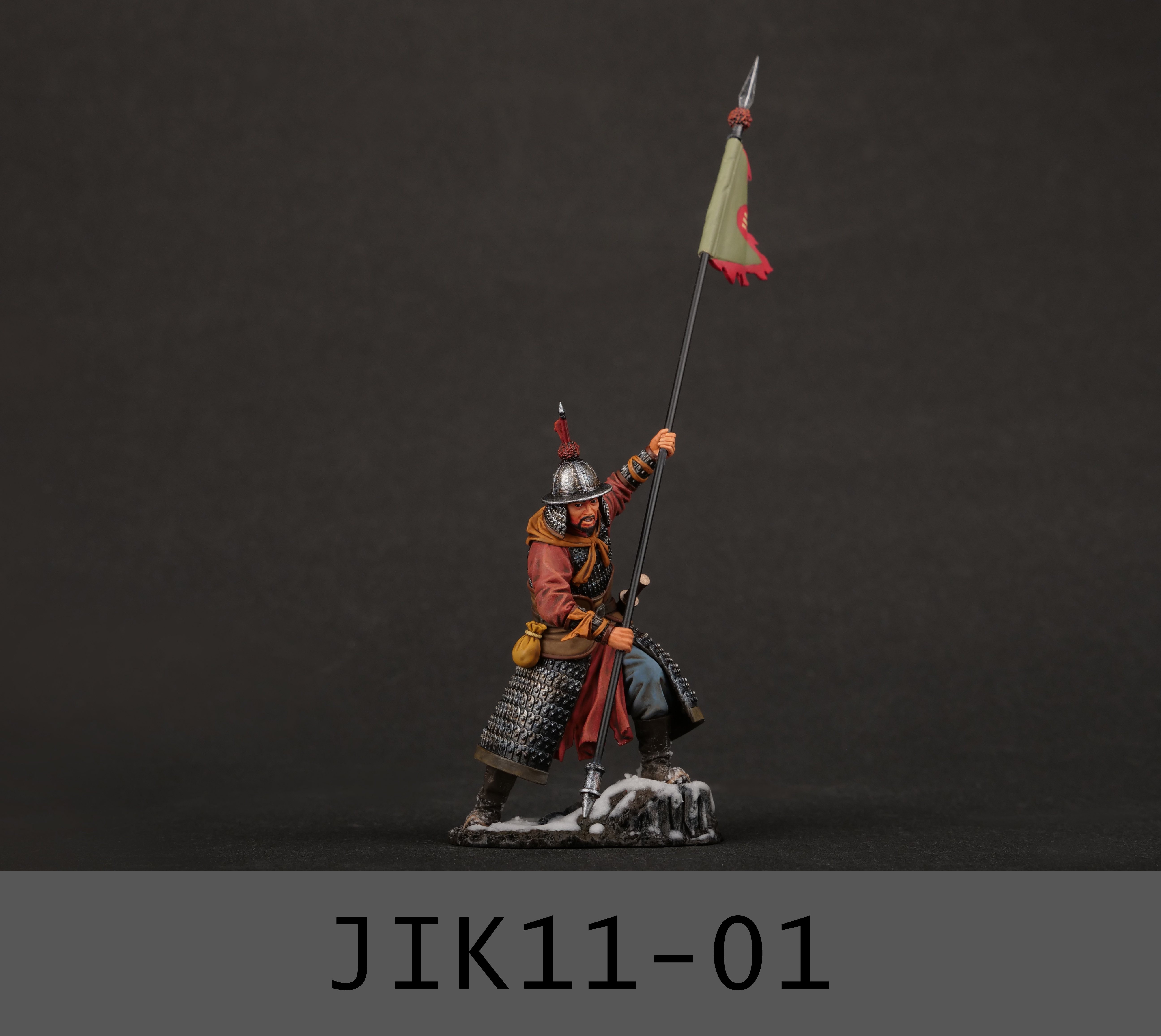 MK微缩王国古代历史《万历朝鲜战争-南军》JIK11步兵合金摆件